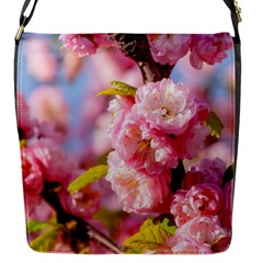 Flowering Almond Flowersg Flap Messenger Bag (s) by FunnyCow