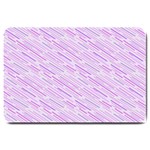 Silly Stripes Lilac Large Doormat  30 x20  Door Mat