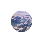 In The Clouds Golf Ball Marker Front