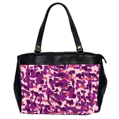 Pink Camo Oversize Office Handbag (2 Sides) by snowwhitegirl