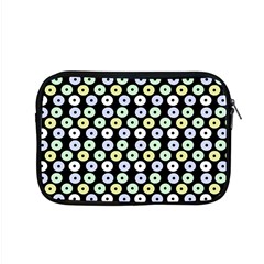 Eye Dots Black Pastel Apple Macbook Pro 15  Zipper Case