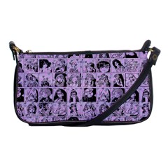 Lilac Yearbok Shoulder Clutch Bag by snowwhitegirl