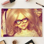 Girls With Glasses Cosmetic Bag (XXL) Back