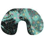 Grainy Angelica Travel Neck Pillows Back