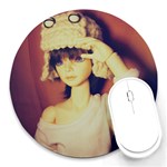Captain Round Mousepads Front