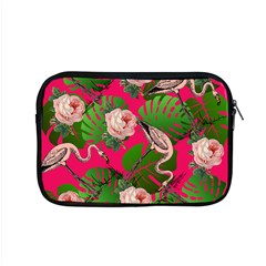Flamingo Floral Pink Apple Macbook Pro 15  Zipper Case by snowwhitegirl