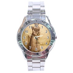Lady 2507645 960 720 Stainless Steel Analogue Watch by vintage2030
