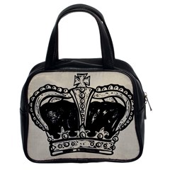Crown 1515871 1280 Classic Handbag (two Sides) by vintage2030