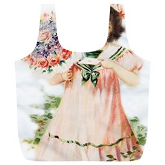 Girl 1731727 1920 Full Print Recycle Bag (xl) by vintage2030
