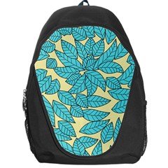 Leaves Dried Leaves Stamping Backpack Bag by Sapixe