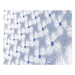 Fractal Art Artistic Pattern Double Sided Flano Blanket (Large)  Blanket Back