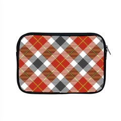 Smart Plaid Warm Colors Apple Macbook Pro 15  Zipper Case