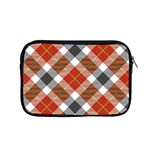 Smart Plaid Warm Colors Apple MacBook Pro 15  Zipper Case Front