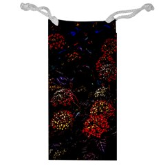 Floral Fireworks Jewelry Bag by FunnyCow
