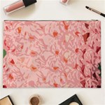 Pink Crochet Cosmetic Bag (XXL) Back