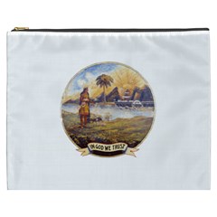 Flag Of Florida, 1868-1900 Cosmetic Bag (xxxl) by abbeyz71