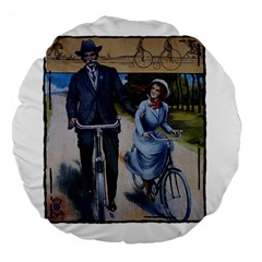Bicycle 1763283 1280 Large 18  Premium Flano Round Cushions by vintage2030