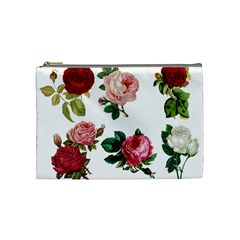 Roses 1770165 1920 Cosmetic Bag (medium) by vintage2030