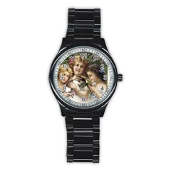 Vintage 1501558 1280 Stainless Steel Round Watch