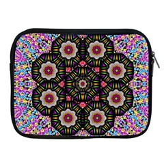 Decorative Ornate Candy With Soft Candle Light For Peace Apple Ipad 2/3/4 Zipper Cases by pepitasart