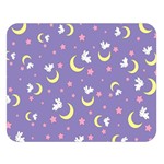 Rabbit of the Moon Double Sided Flano Blanket (Large) 80 x60  Blanket Front