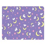 Rabbit of the Moon Double Sided Flano Blanket (Large) Blanket Back
