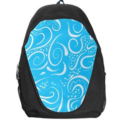 Scribble Reason Design Pattern Backpack Bag by Simbadda