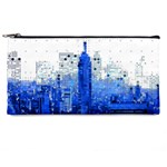 Skyline Skyscraper Abstract Points Pencil Cases Front