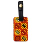 Squares and other shapes pattern                                                       Luggage Tag (one side) Front