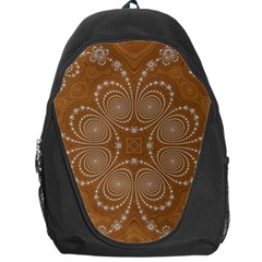 Fractal Pattern Decoration Abstract Backpack Bag by Simbadda