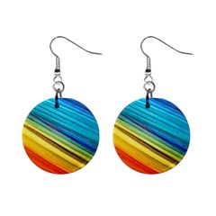 Rainbow Mini Button Earrings by NSGLOBALDESIGNS2