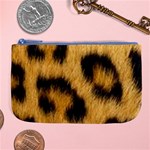 Animal print Leopard Large Coin Purse Front
