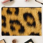 Animal print Leopard Cosmetic Bag (XXXL) Front