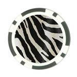 Zebra print Poker Chip Card Guard (10 pack) Front