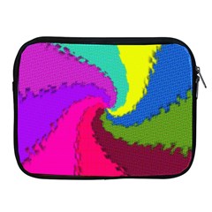 Art Abstract Pattern Color Apple Ipad 2/3/4 Zipper Cases