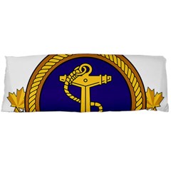 Badge Of Royal Canadian Navy Body Pillow Case (dakimakura) by abbeyz71