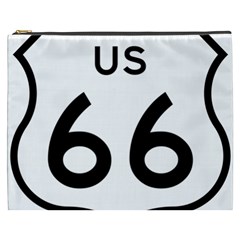 Route 66 Cosmetic Bag (xxxl) by abbeyz71