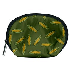 Corn Pattern Accessory Pouch (medium) by Valentinaart