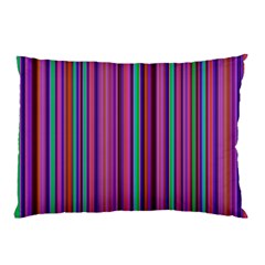 Stripes Wallpaper Texture Pillow Case by Wegoenart