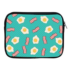 Bacon And Egg Pop Art Pattern Apple Ipad 2/3/4 Zipper Cases by Valentinaart