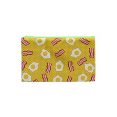 Bacon And Egg Pop Art Pattern Cosmetic Bag (xs)