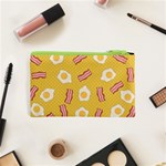 Bacon and Egg Pop Art Pattern Cosmetic Bag (XS) Back