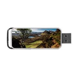 Landscape Quairaing Scotland Portable Usb Flash (one Side)