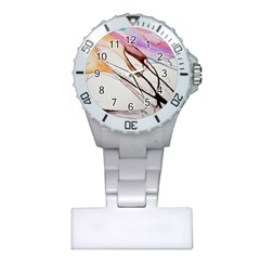 Art Painting Abstract Canvas Plastic Nurses Watch