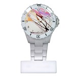 Art Painting Abstract Canvas Plastic Nurses Watch Front