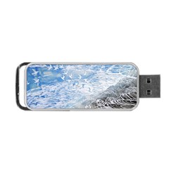 Coast Beach Shell Conch Water Portable Usb Flash (one Side)