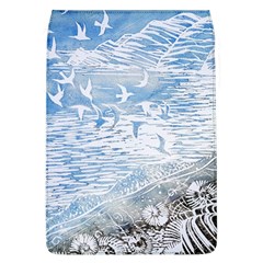 Coast Beach Shell Conch Water Removable Flap Cover (l)