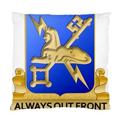 U S  Army Military Intelligence Corps Regimental Insignia Standard Cushion Case (one Side) by abbeyz71