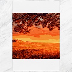 Field Sunset Orange Sky Land Canvas 20  X 30 