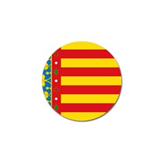 Flag Of Valencia  Golf Ball Marker (4 Pack) by abbeyz71